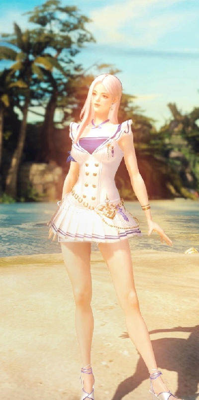 《命运方舟》清凉纹路伪泳装捏脸数据全解析