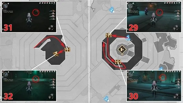 《崩坏星穹铁道》幽囚狱3层宝箱速寻攻略！