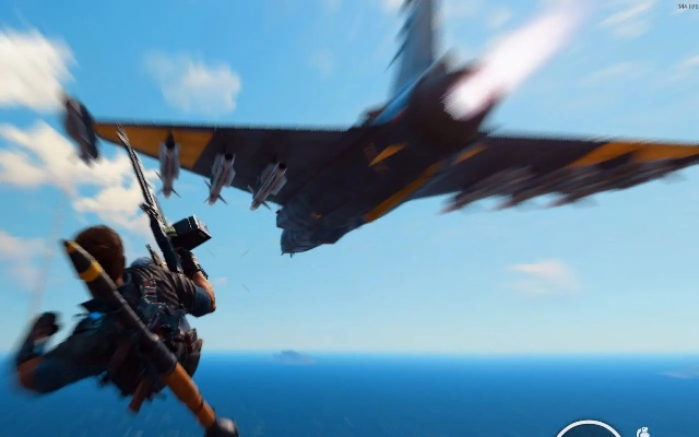 《正当防卫3》绝技揭秘：抓钩空中降落大揭秘！