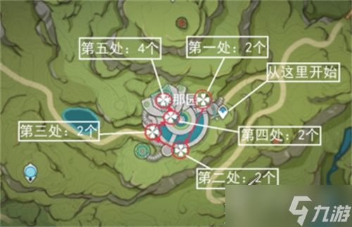 《原神》玛薇卡突破必备！紫英专属枯叶收集路线大揭秘