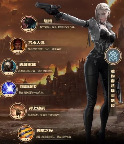 《命运方舟》女枪双枪搭配攻略：高效连招技巧揭秘