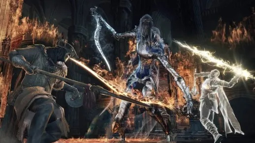 《黑暗之魂3》女玩家蒙眼25秒速杀古达，极限操作！