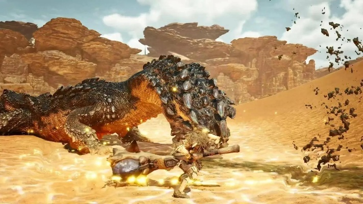 《荒野锁刃龙捕获达人！二测7分捕获视频曝光》