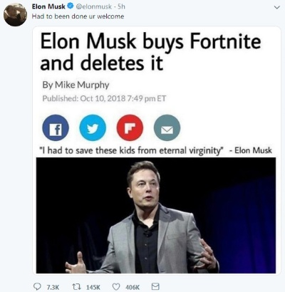 马斯克竟删《堡垒之夜》？揭秘幕后真相！