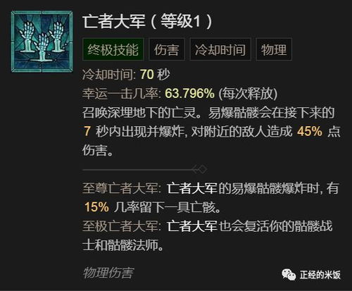 《暗黑4》死灵召唤流BD攻略：打造无敌召唤师