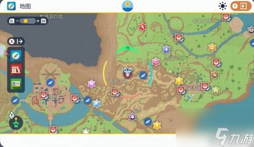 《宝可梦朱紫》全道馆主、天星队长及宝主位置速查指南