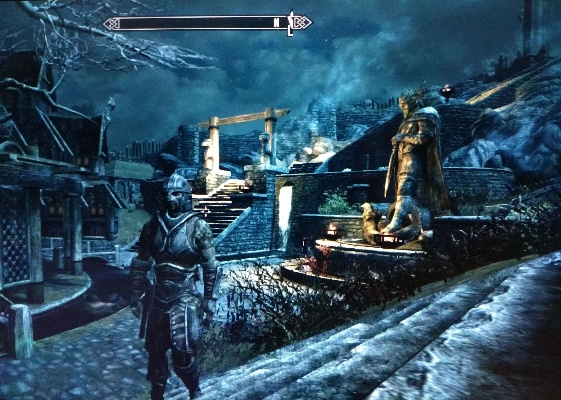 《上古卷轴5》Switch版画面揭秘：独家对比，视觉盛宴！