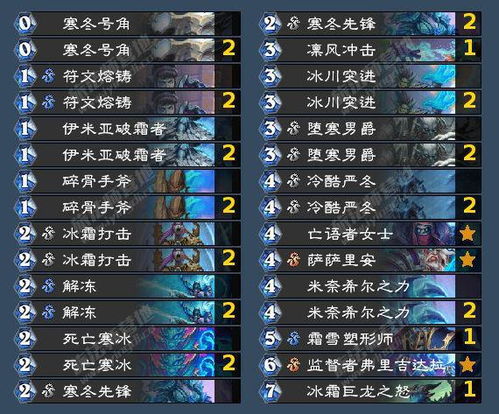 《炉石传说》冰DK卡组攻略：标准模式多系冰DK构筑解析