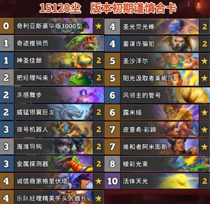 《炉石传说》彩蹄骑卡组攻略：实战制胜秘籍！