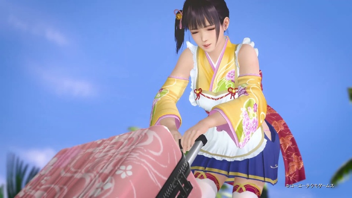 《死或生：女神假期》新角色小春曝光！清纯尤物魅力全开