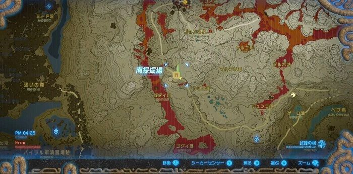 《塞尔达传说》全山神速跑攻略：揭秘隐藏地点！