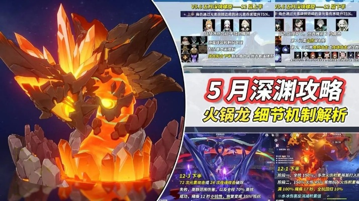 《原神5.6深渊12层满星攻略：火锅龙配队+机制深度解析》