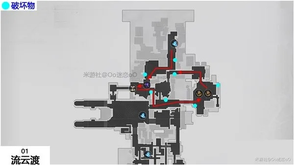 《崩坏星穹铁道》高效锄地攻略：怪物破坏物刷怪路线揭秘