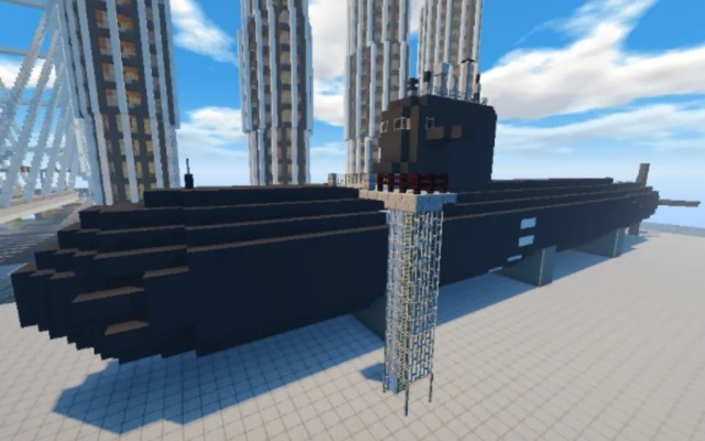 《Minecraft德国U型潜艇建造攻略：打造独步江湖的潜艇》