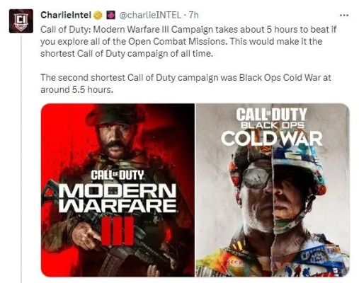 COD年度巨作不容错过，真香警告！年度必买游戏揭晓！