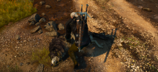 《巫师3》MOD新动画：白狼战利品搜刮大揭秘！