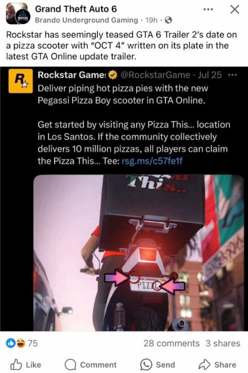 GTA6第二预告片即将揭晓?粉丝热议4月22日！