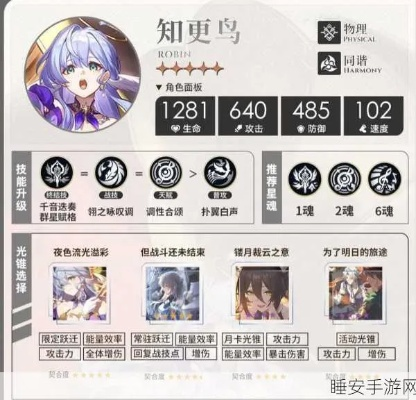 《崩坏星穹铁道》2.2知更鸟培养攻略：高效抽取与搭配指南