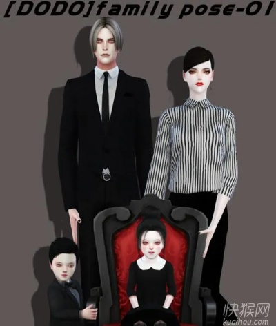 《模拟人生4》哥特家族回归！独家揭秘！