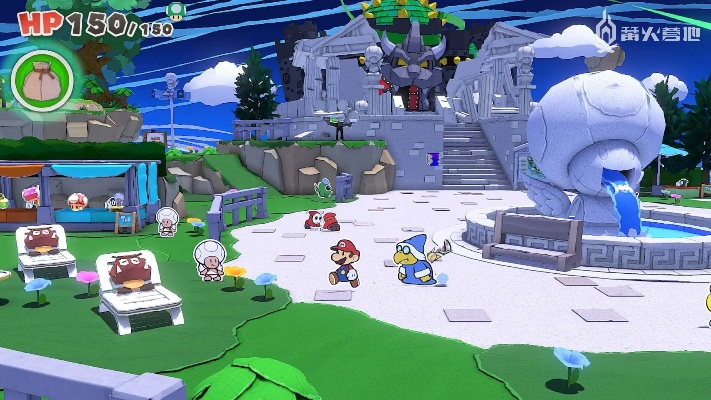 丰满创意折纸，体验升级7.75分《纸片马力欧：折纸国王》评测