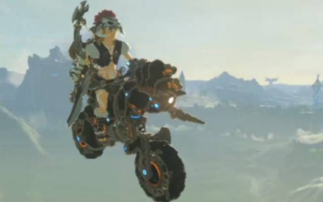 《塞尔达传说》飞天摩托MK2操作攻略，轻松驾驭！