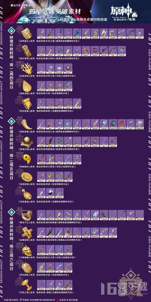 《原神》4.2版本五星武器抽取攻略：必中秘籍曝光！