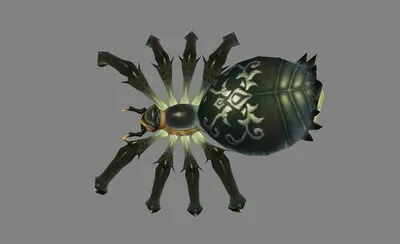 《孢子》奇观：揭秘铁甲黑寡妇蜘蛛的八爪奥秘