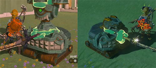 《塞尔达传说》上等方块魔像快速击杀攻略！