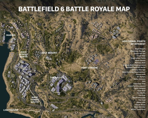 《战地6》大逃杀加州地图首曝！揭秘真实战场！