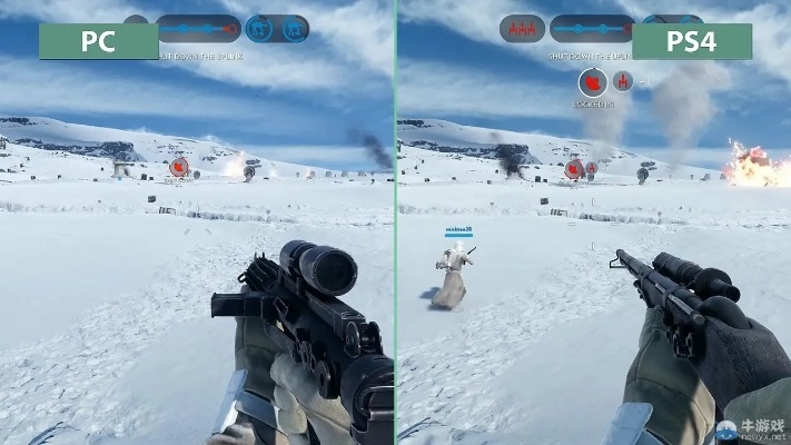 《星球大战：前线》PC版超爽！PS4/XB1版画质对比揭秘