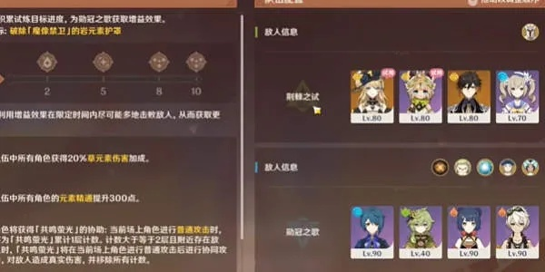 《原神5.0荆棘勋冠活动全关卡攻略：高效通关秘籍》