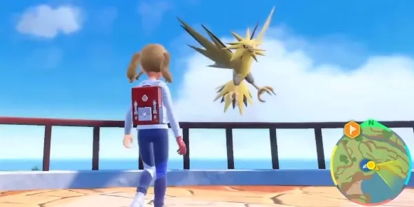 《宝可梦朱紫》闪电鸟藏匿之谜：蓝之圆盘DLC寻宝攻略