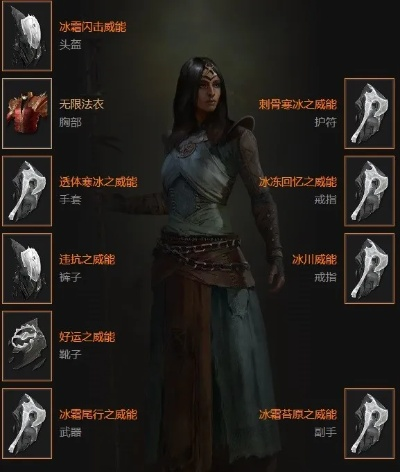 《暗黑4》冰法后期攻略：打造无敌冰霜女王