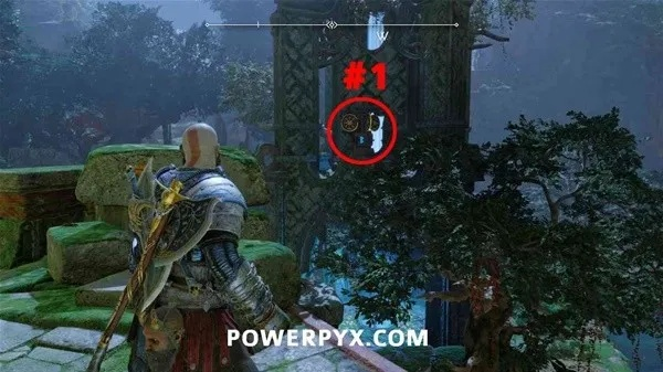 《战神5诸神黄昏》东部巴雷森林奥丁渡鸦速寻攻略