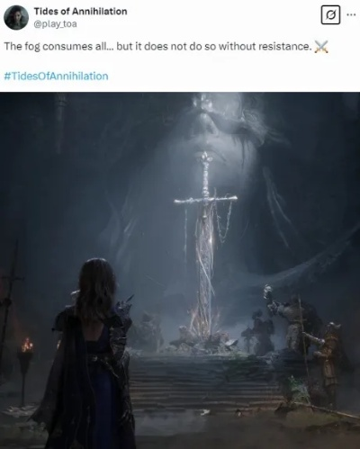 湮灭之潮公布！取材亚瑟王传说,玩过的都说说啥体验? -