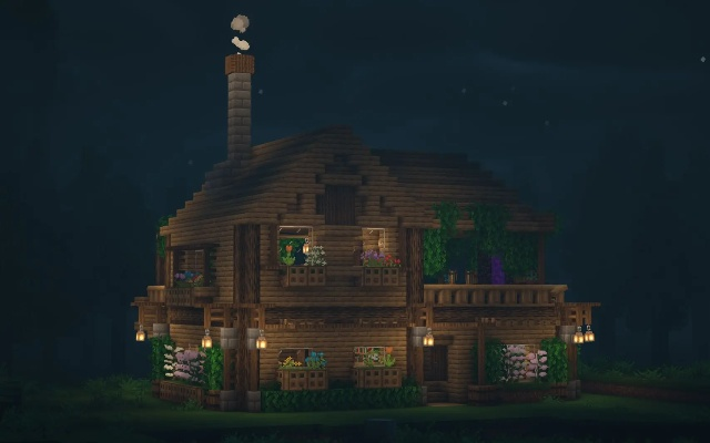 《Minecraft》生存小屋建造攻略：打造梦幻精致家园