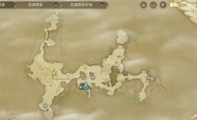 《FF14水晶世界风脉分布全图揭秘》