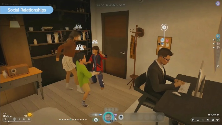 《云族裔inzoi》揭秘：四大社会活动家特质解析