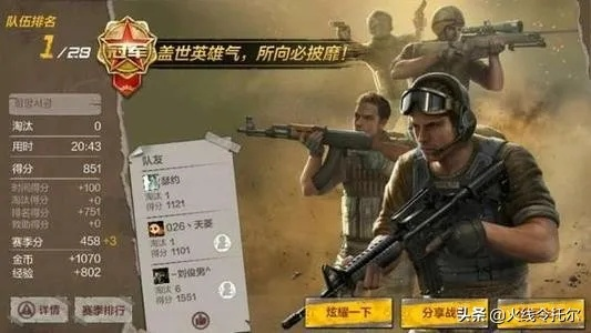 组队吃鸡攻略：穿越火线王者必备生存技巧解析