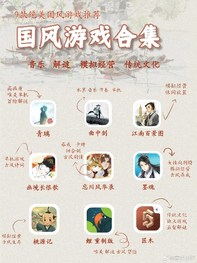 国风魅力大盘点：热门游戏排行，探寻最佳国风体验