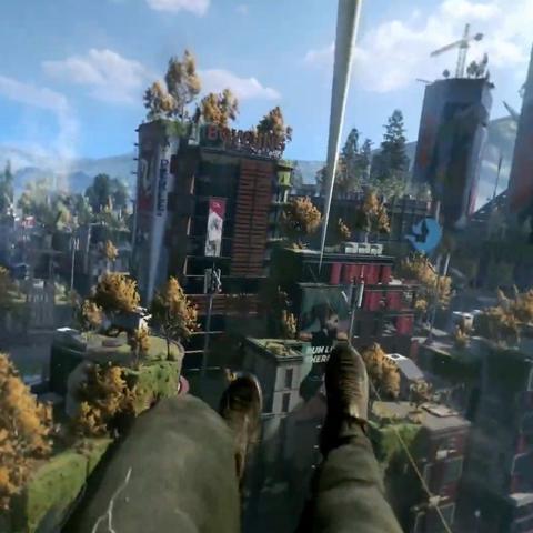 《消逝光芒2》绝美夕阳截图，末日美景尽收眼底