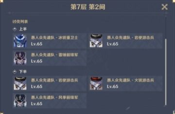 《原神》3.2深渊阵容攻略：最强搭配阵容曝光