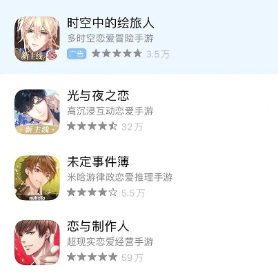 热荐恋爱游戏盘点：揭秘心动榜单，玩转甜蜜时光