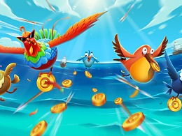 鸟游戏精选：趣味排行，揭秘十大热门飞羽乐园