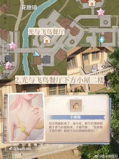 《无限暖暖》花愿镇商人攻略：快速定位商人位置