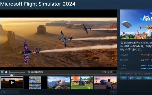 2024热门飞机游戏盘点：揭秘全新飞行乐趣体验