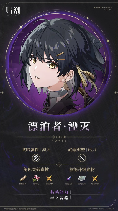 《鸣潮》湮灭漂泊者暗主养成秘籍，快速提升攻略