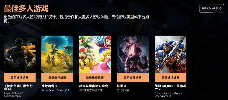 十大热门众筹游戏盘点：揭秘最佳互动体验新选择