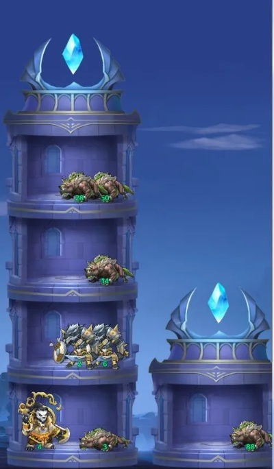 揭秘领主之塔隐藏机制，2025年高分阵容与极品奖励获取指南