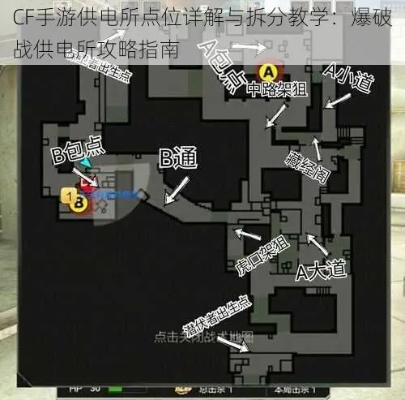 CF供电所报点全攻略，A区B区中路点位详解，告别哑巴队友！